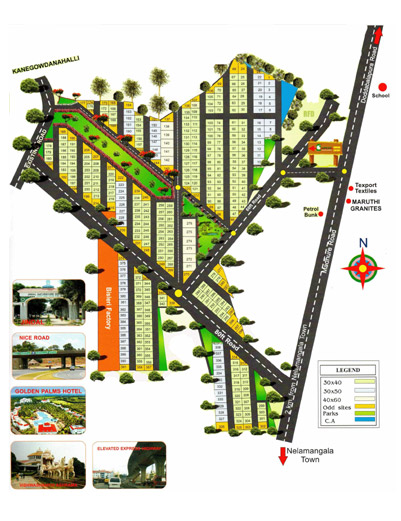 Residential Villa Plots or Sites near Nelamangala | Upkar Green Valley